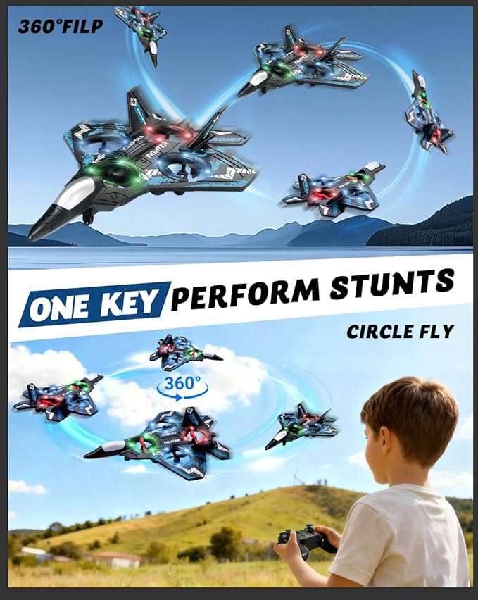 Omalex RC Stunt Jet – High-Speed Remote Control Airplane