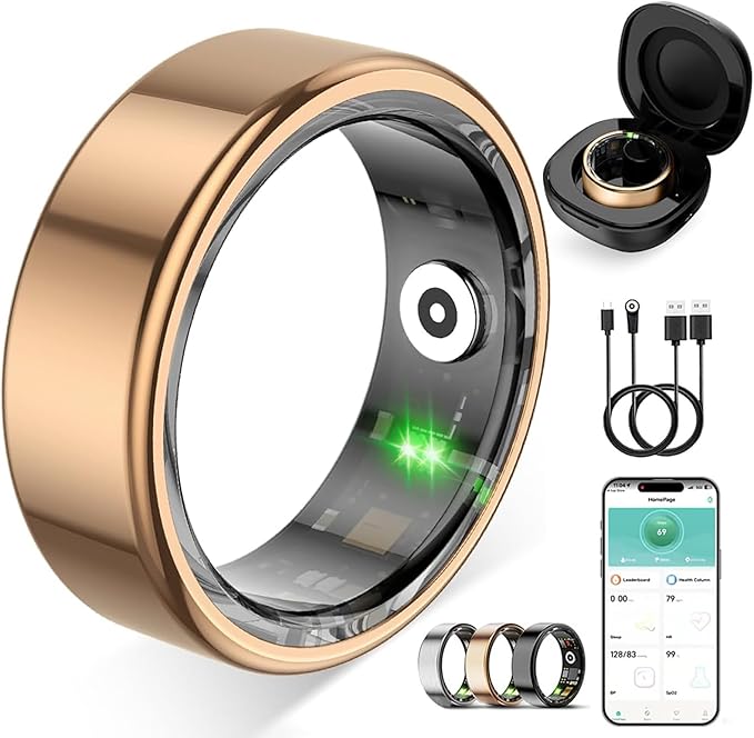 Omalex Smart Ring – Smart Health & Sleep Tracker