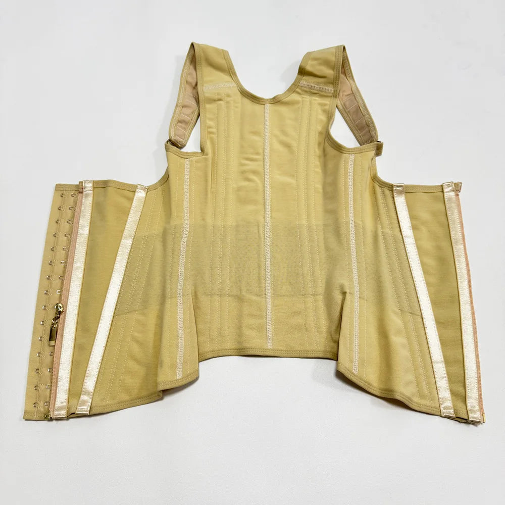 Body Shaper Adjustable Double Compression Waist Trainer