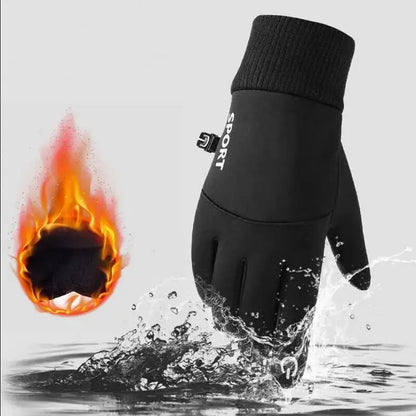 Winter Waterproof Sport Touch Screen Fleece Gloves