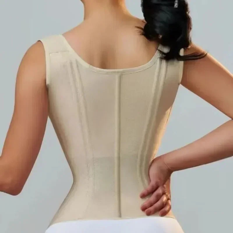 Body Shaper Adjustable Double Compression Waist Trainer