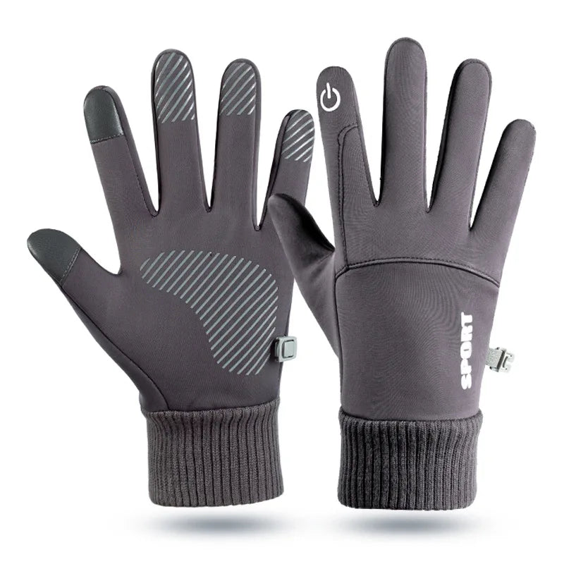 Winter Waterproof Sport Touch Screen Fleece Gloves