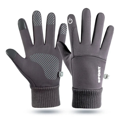 Winter Waterproof Sport Touch Screen Fleece Gloves