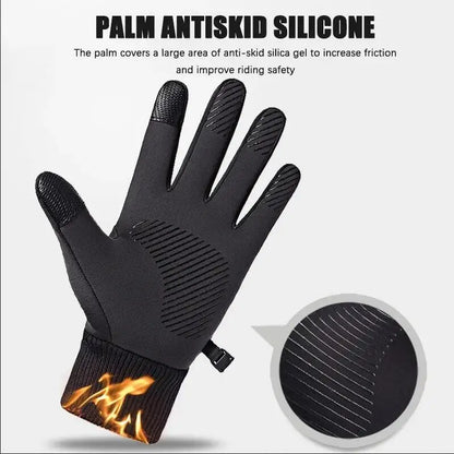 Winter Waterproof Sport Touch Screen Fleece Gloves