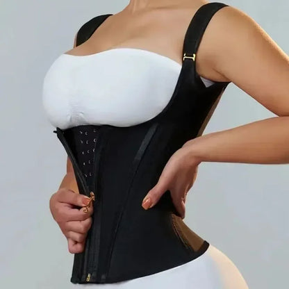 Body Shaper Adjustable Double Compression Waist Trainer