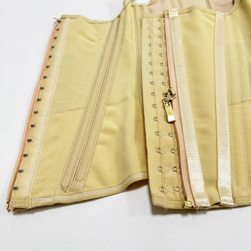 Body Shaper Adjustable Double Compression Waist Trainer