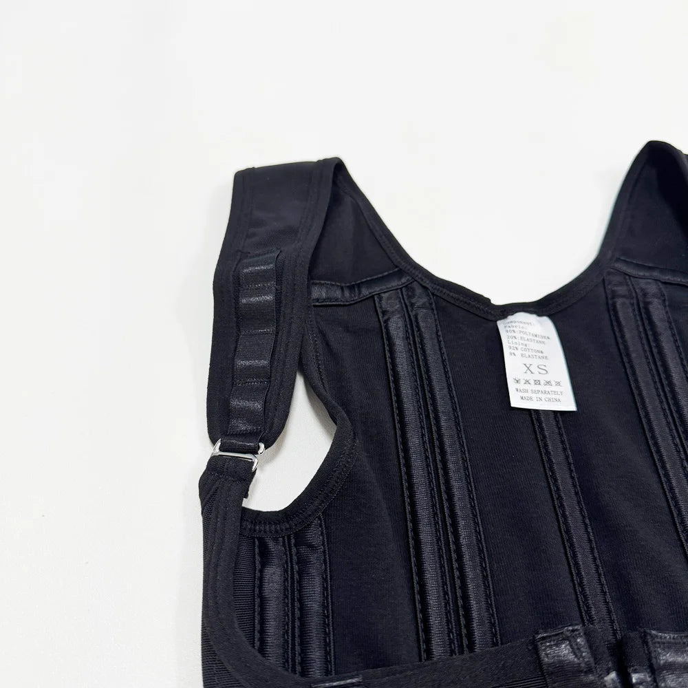 Body Shaper Adjustable Double Compression Waist Trainer